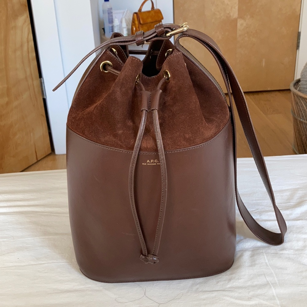 A.P.C bucket bag